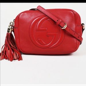 Red Gucci Disco Bag